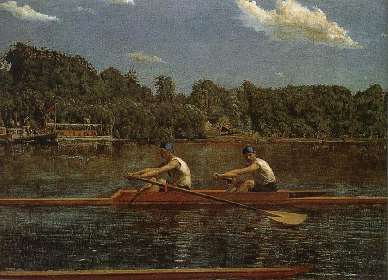 Thomas Eakins Biglin Brother-s Match Spain oil painting art